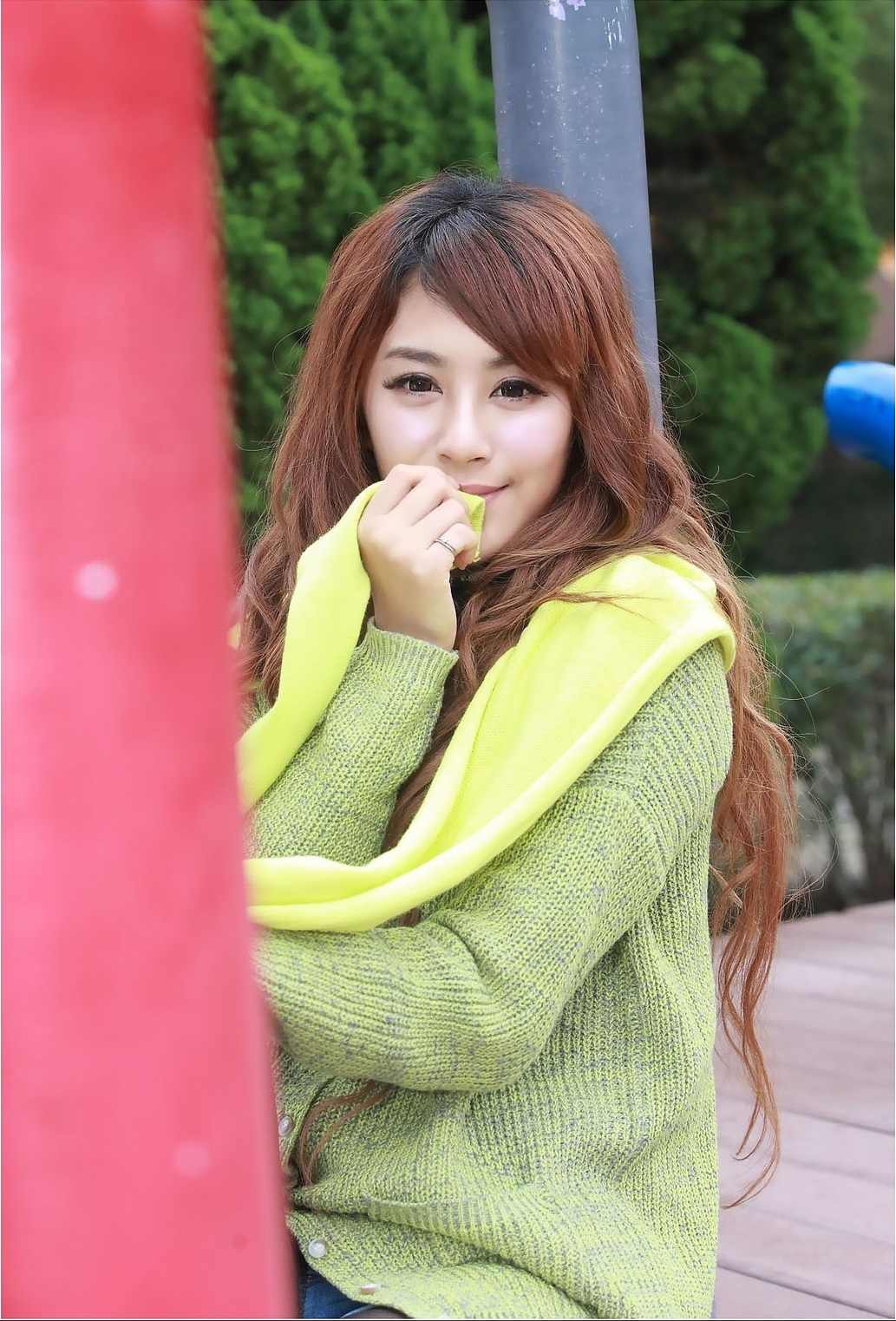 BeautyLeg new person - Xia Qing miso fashion outdoor shooting